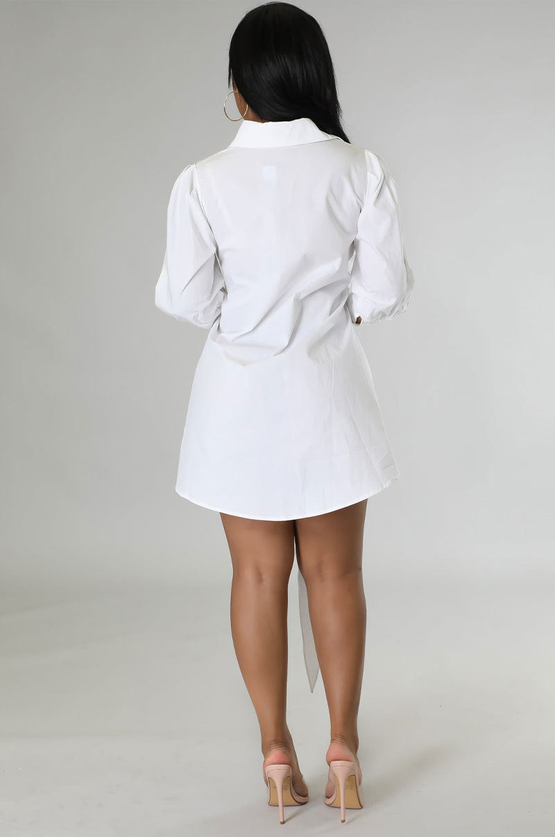 LADIES LONG SLEEVE SHIRT DRESS PINK / ORANGE / WHITE (SIZE S - 2XL)