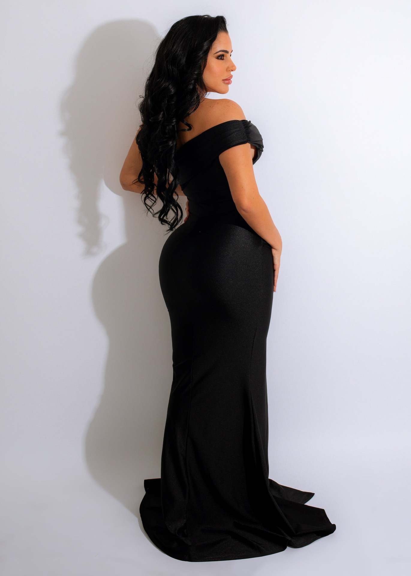 LADIES ONE SHOULDER EVENING DRESS VARIOUS COLOURS (SIZE S - 2XL)