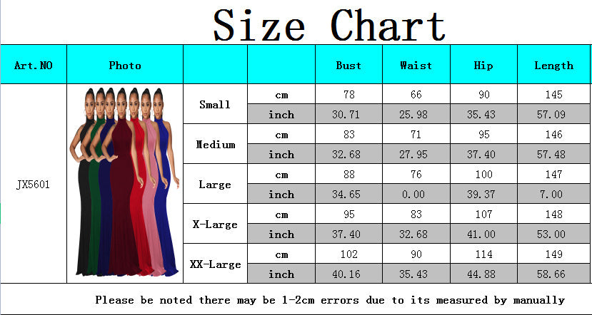 LADIES LONG SLEEVELESS DRESS VARIOUS COLOURS (SIZE S - 2XL)