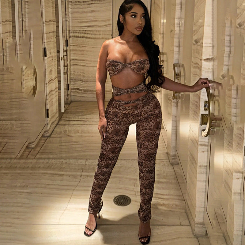 LADIES STRAPLESS JUMPSUIT COLOUR AS SHOWN (SIZE S - L)