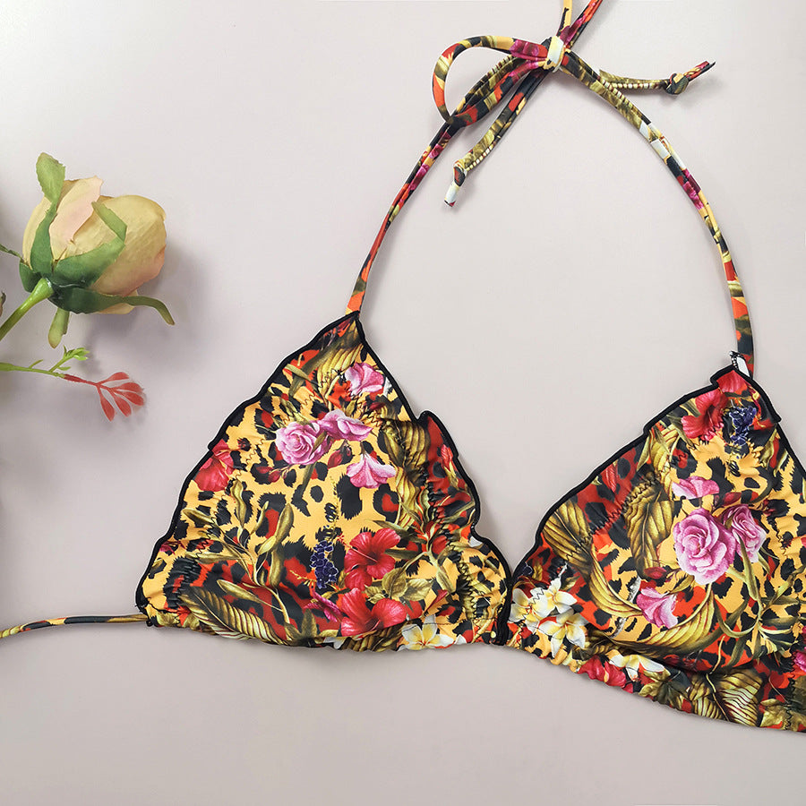 LADIES TWO PIECE SWIMSUIT MULTICOLOUR (SIZE S - L)