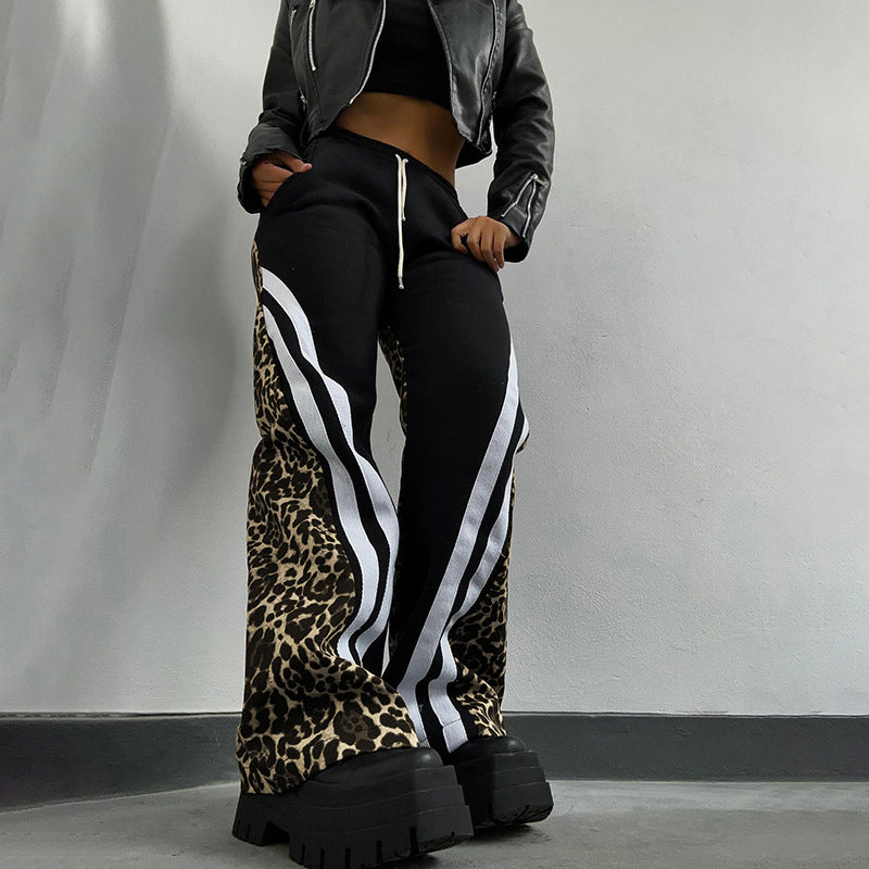 LADIES HIGH WAIST PANTS BLACK (SIZE S - L)