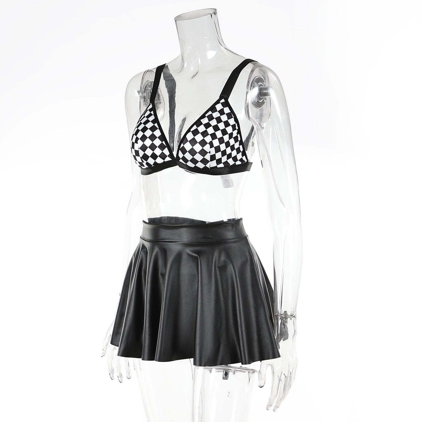 LADIES SEXY DRESS COSTUME BLACK (SIZE S - L)