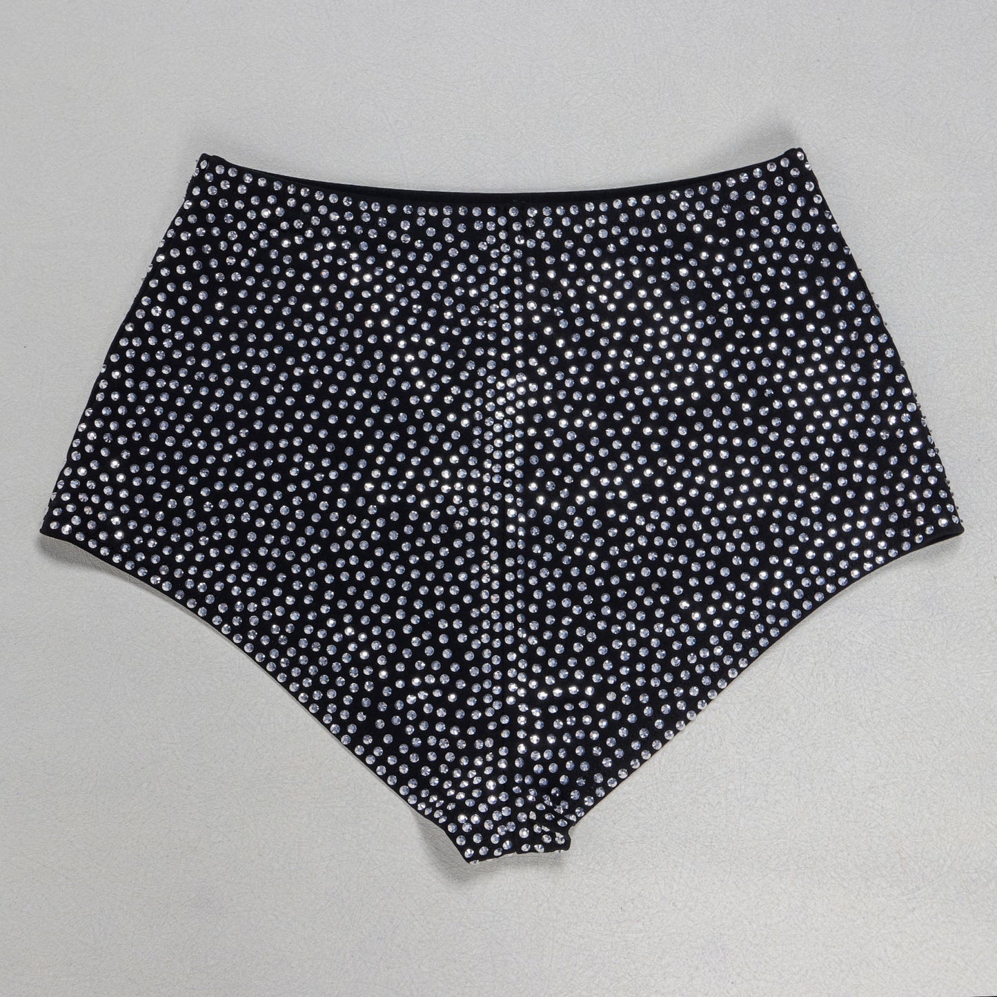 LADIES THREE PIECE SHORTS SET BLACK (SIZE S - 3XL)