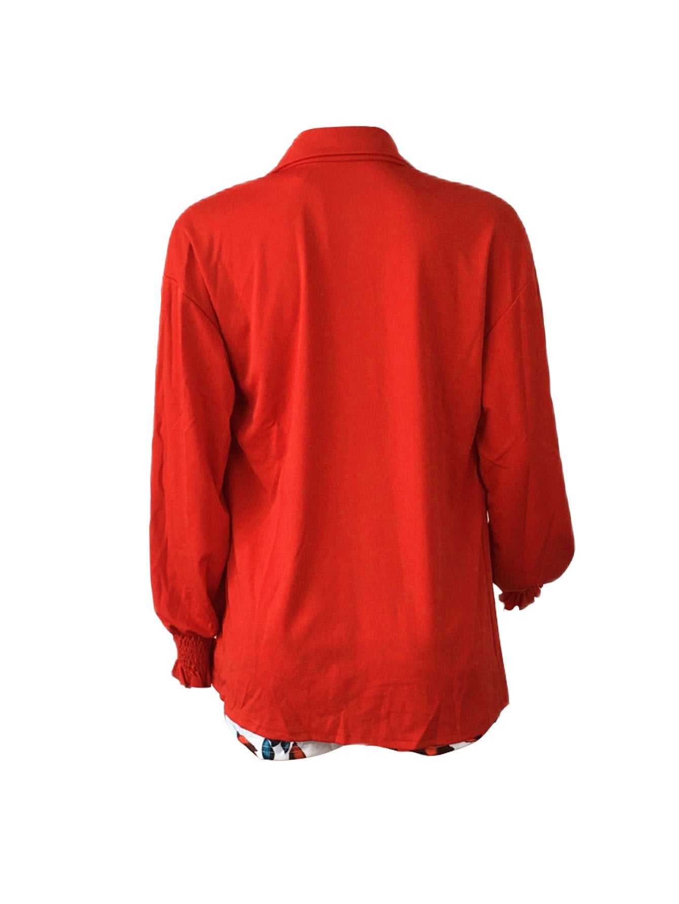 LADIES THREE PIECE SWIMWEAR COVER UPS & SHORTS RED (SIZE S - 2XL)