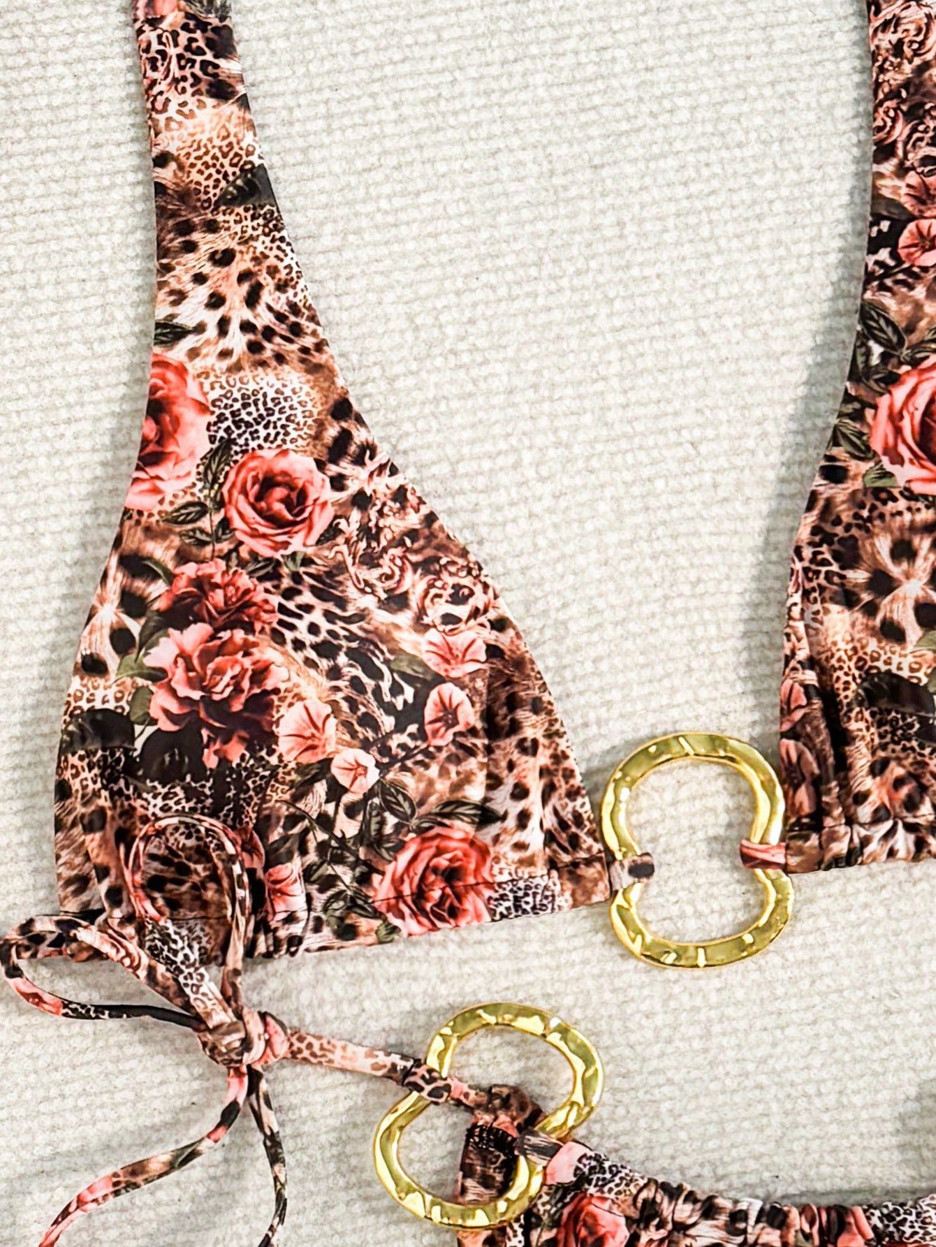 LADIES TWO PIECE BIKINI SWIMWEAR (SIZE XS - L)