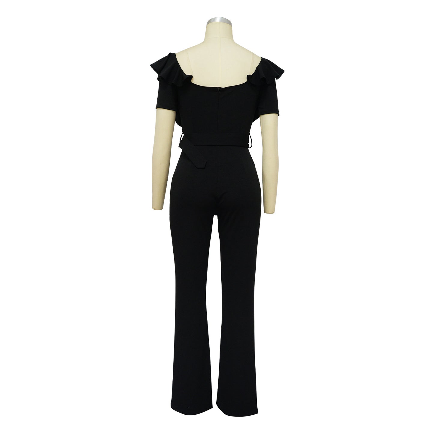 LADIES JUMPSUIT BLACK / RED / GREEN / BLUE (SIZE S - 2XL)