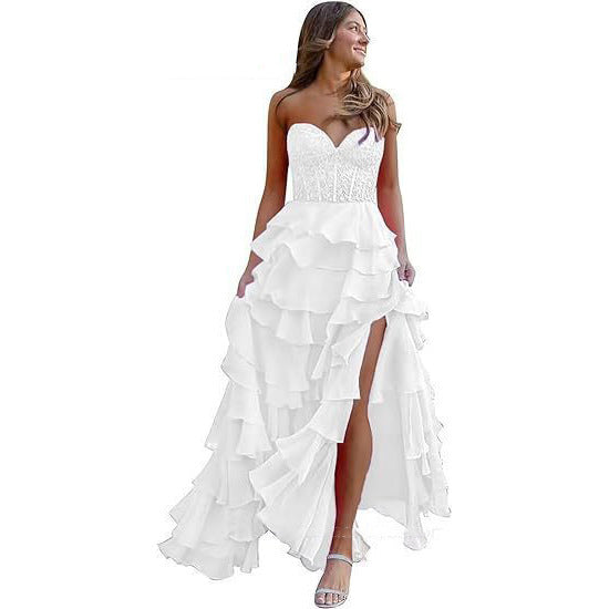 LADIES STRAPLESS PARTY DRESS 18 DIFFERENT COLOURS (SIZE XS - 3XL)