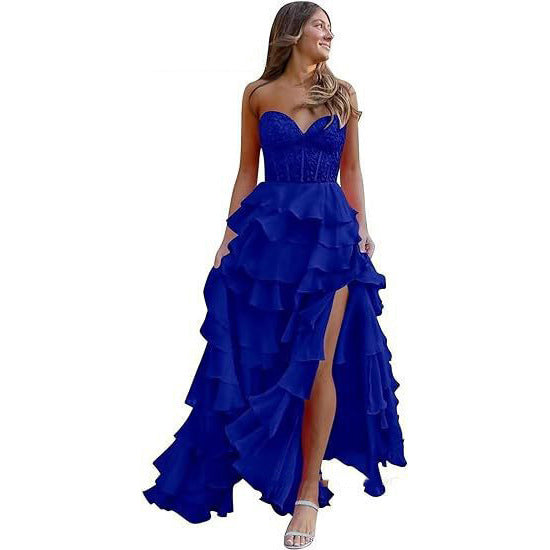 LADIES STRAPLESS PARTY DRESS 18 DIFFERENT COLOURS (SIZE XS - 3XL)