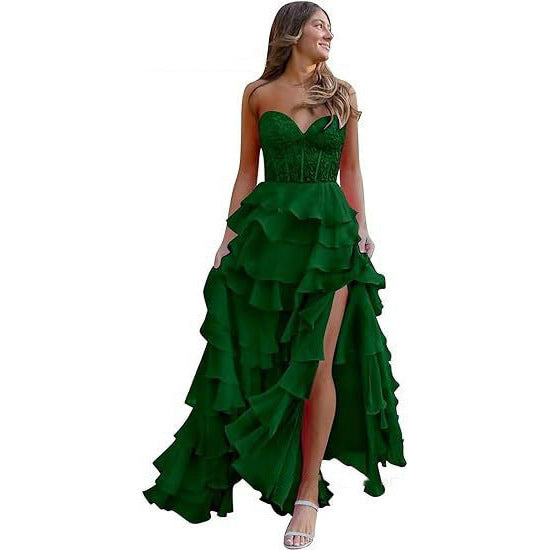LADIES STRAPLESS PARTY DRESS 18 DIFFERENT COLOURS (SIZE XS - 3XL)