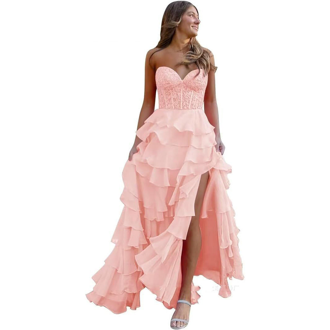 LADIES STRAPLESS PARTY DRESS 18 DIFFERENT COLOURS (SIZE XS - 3XL)