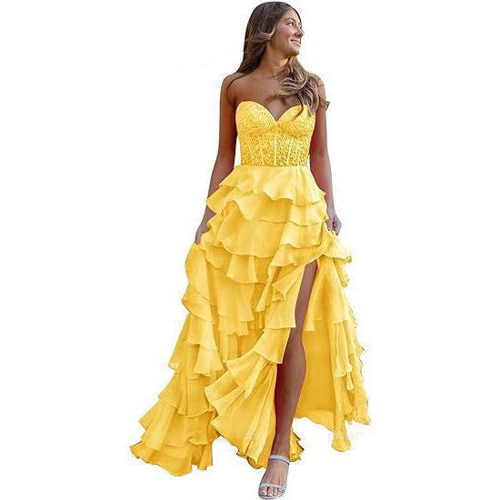 LADIES STRAPLESS PARTY DRESS 18 DIFFERENT COLOURS (SIZE XS - 3XL)