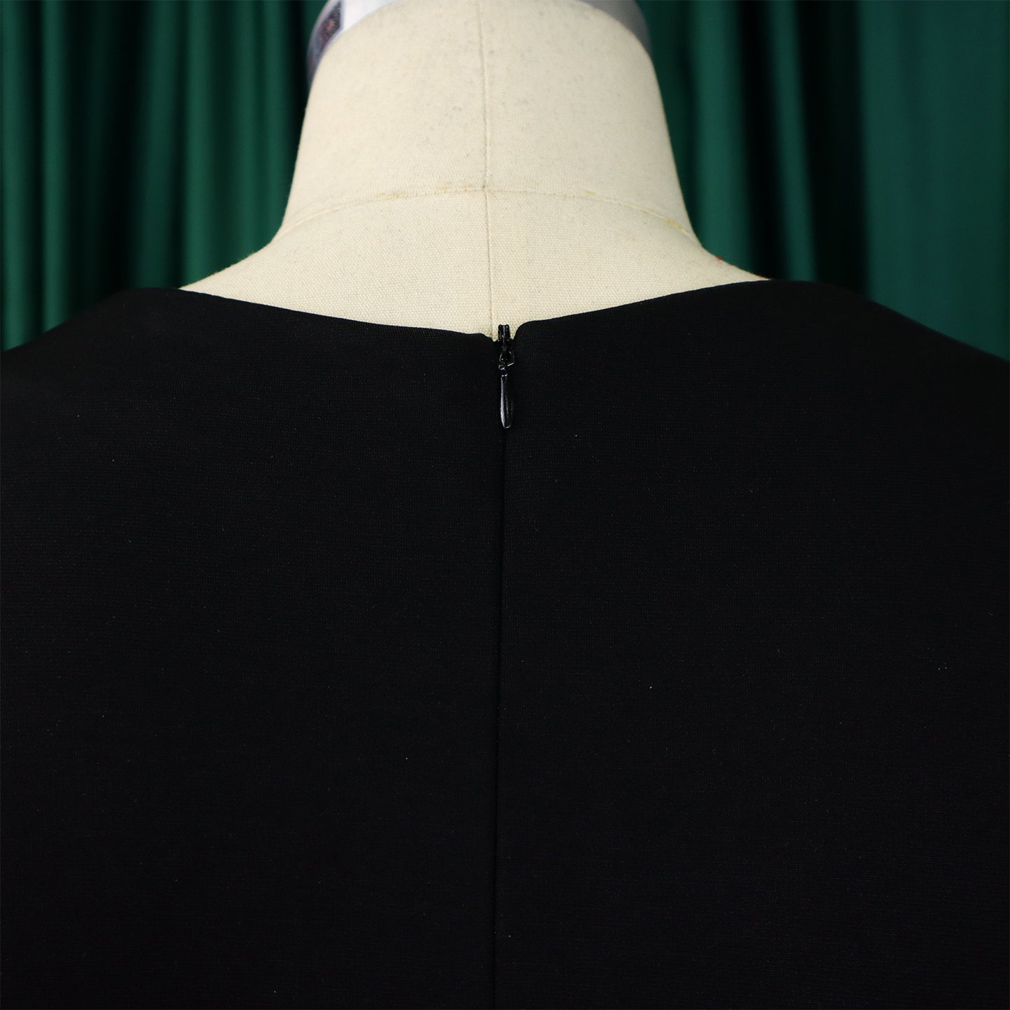 LADIES OFFICE DRESS BLUE / BLACK / WHITE (SIZE S - 3XL)
