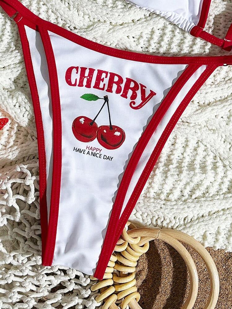 LADIES THREE PIECE SWIMWEAR BEACHWEAR SET WHITE (SIZE XS - L)