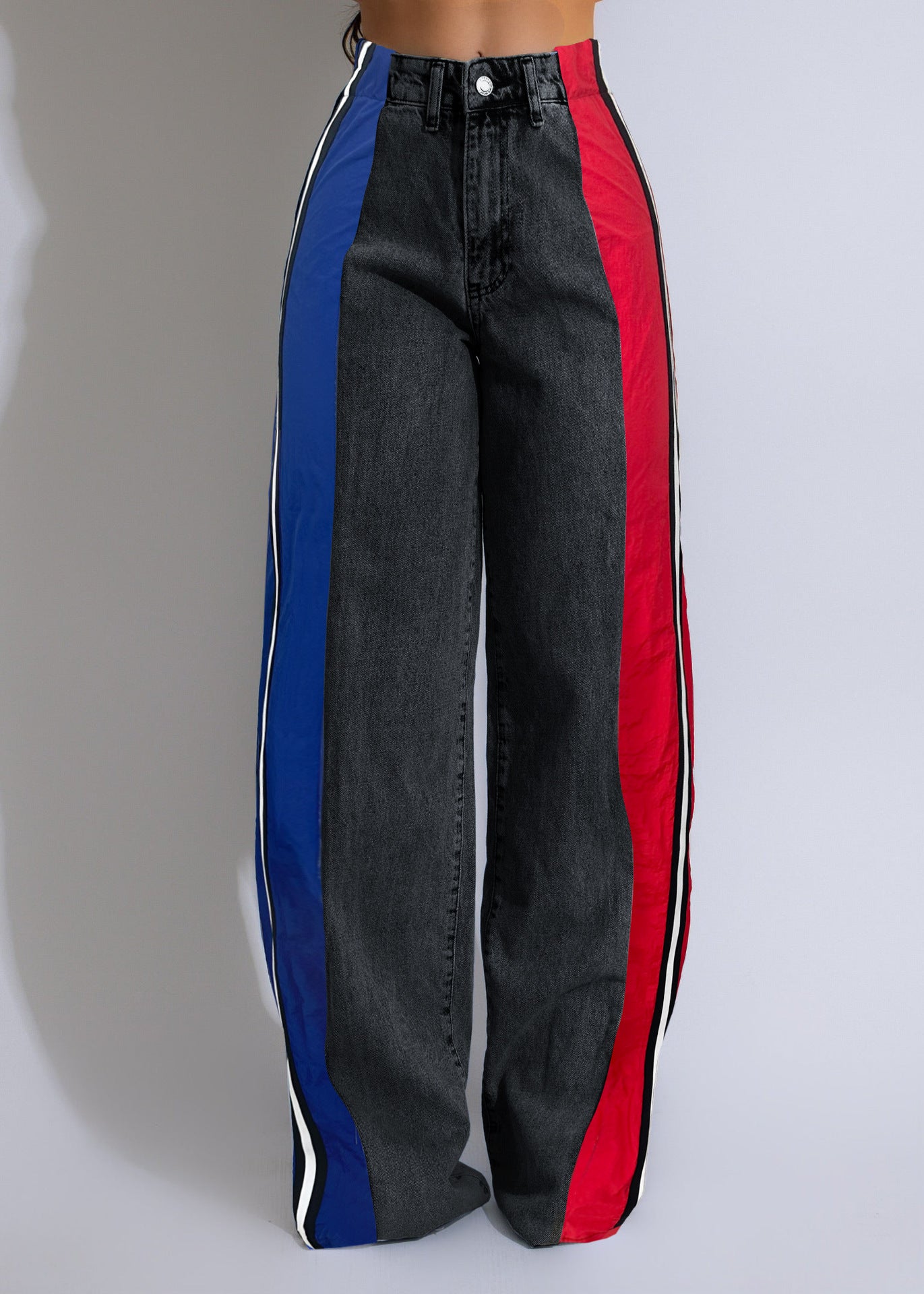 LADIES DENIM PANTS 5 DIFFERENT COLOURS (SIZE S - 2XL)