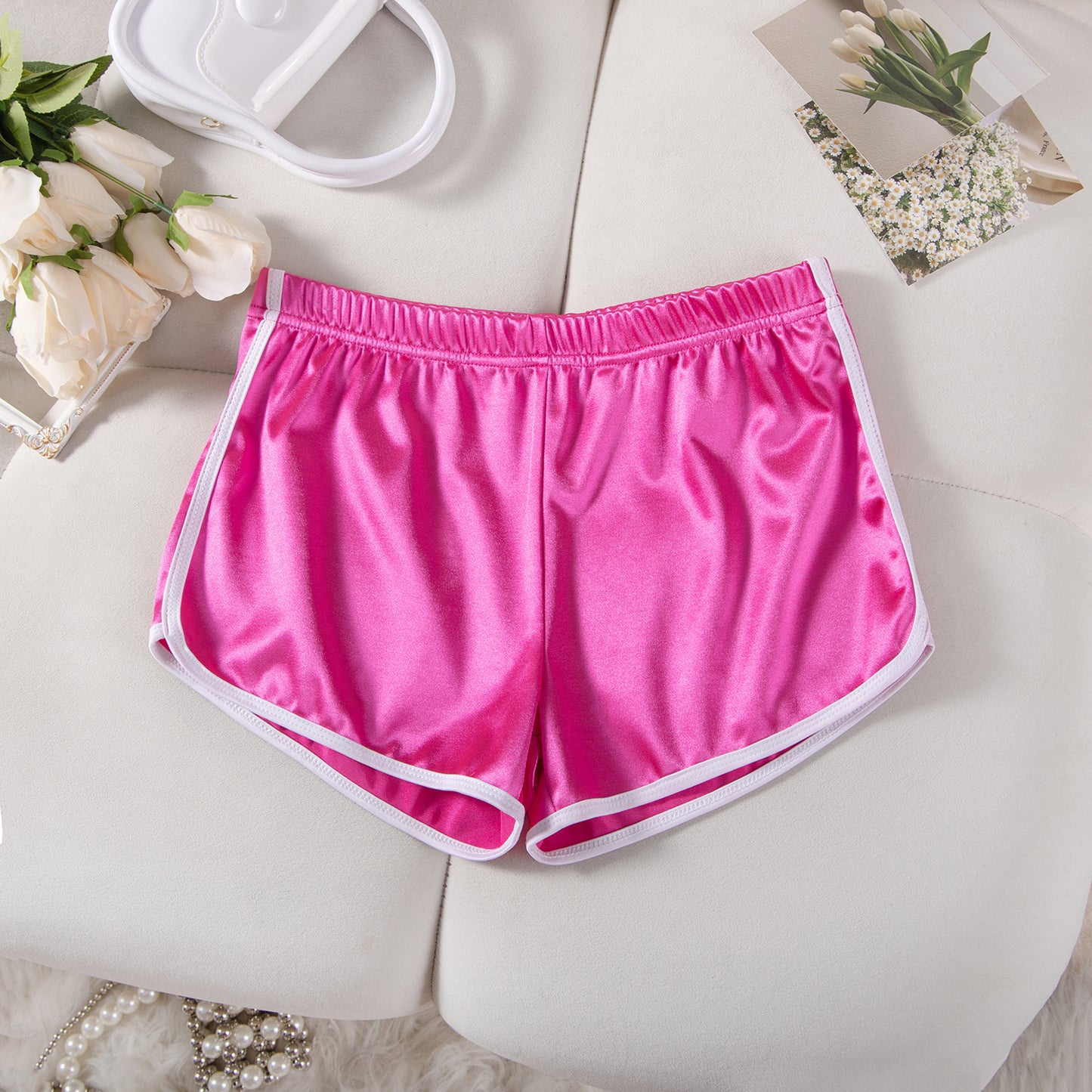 LADIES YOGA / SPORTS SHORTS 13 DIFFERENT COLOURS (SIZE S - 2XL)