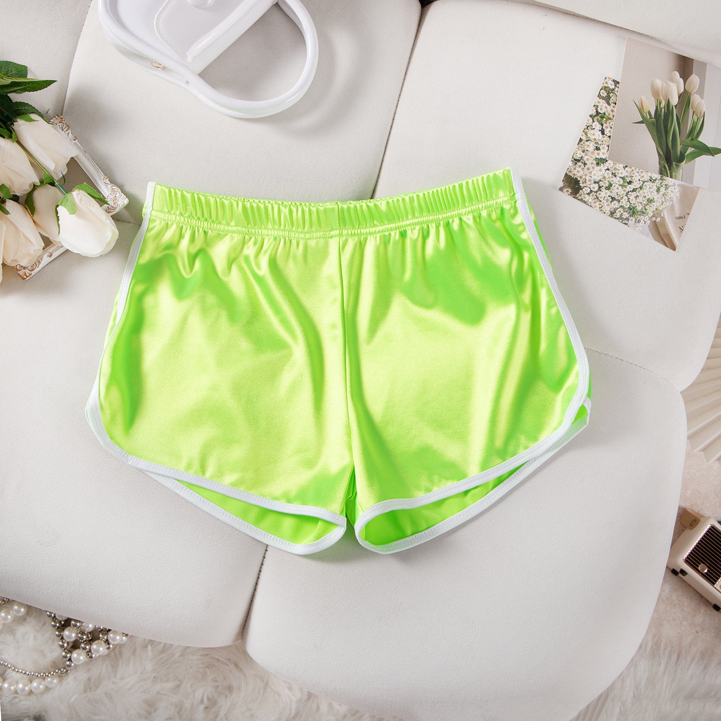 LADIES YOGA / SPORTS SHORTS 13 DIFFERENT COLOURS (SIZE S - 2XL)