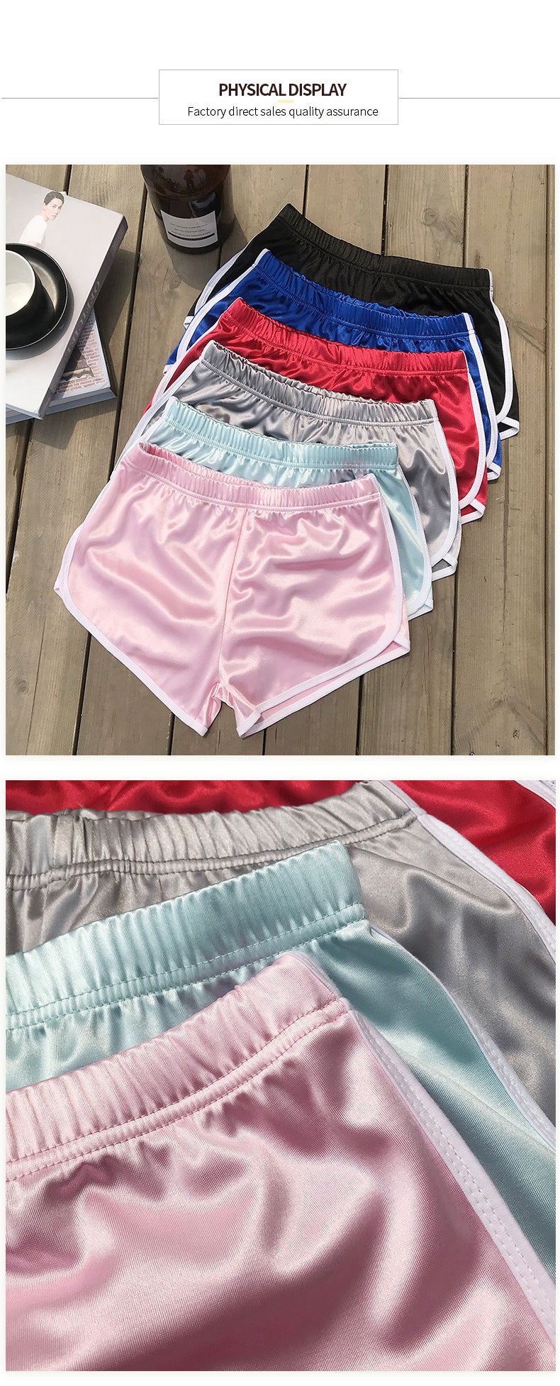 LADIES YOGA / SPORTS SHORTS 13 DIFFERENT COLOURS (SIZE S - 2XL)