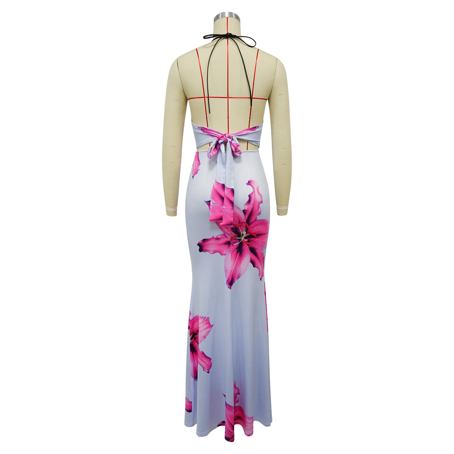 LADIES TWO PIECE TOP & SKIRT SET LIGHT PURPLE / LIGHT BLUE / LIGHT YELLOW (SIZE S - 2XL)