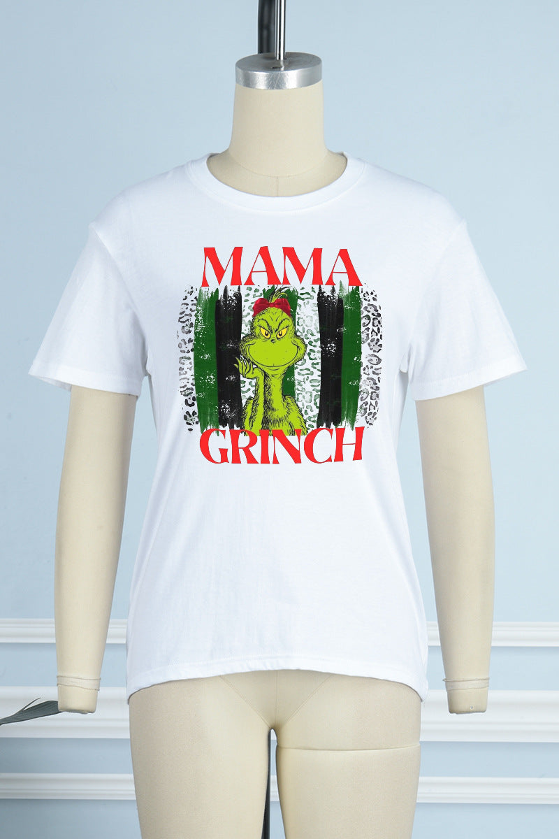 LADIES SHORT SLEEVE T-SHIRT WHITE (SIZE S - 5XL)