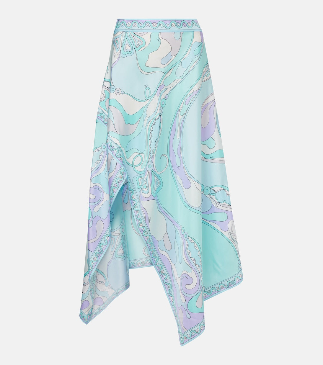 LADIES TWO PIECE SLEEVELESS TOP & SKIRT SET LIGHT BLUE (SIZE S - XL)