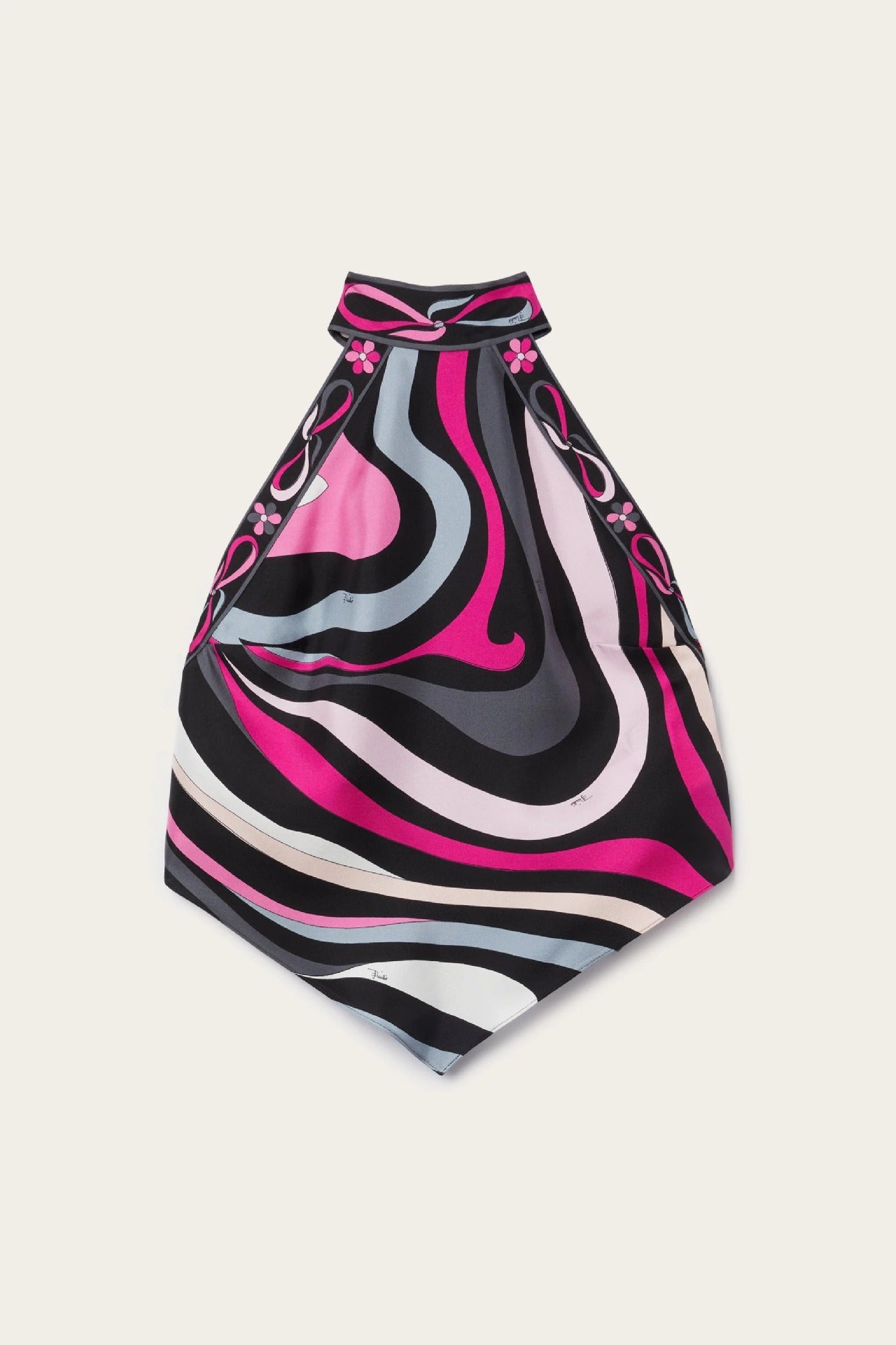 LADIES TWO PIECE SLEEVELESS TOP & SKIRT SET BLACK-PINK (SIZE S - XL)