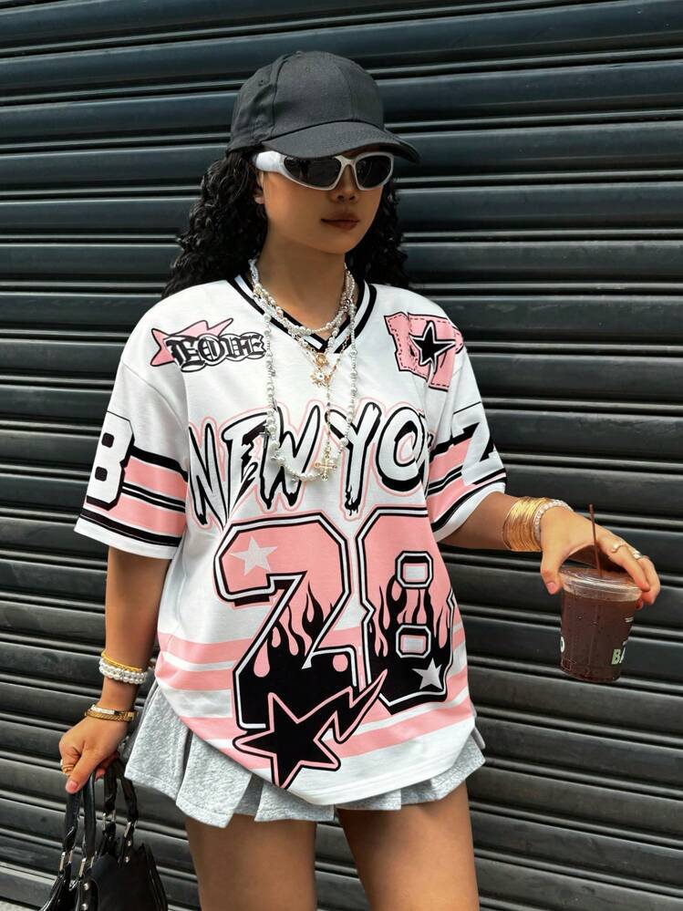 LADIES SHORT SLEEVE T-SHIRT WHITE (SIZE S - L)