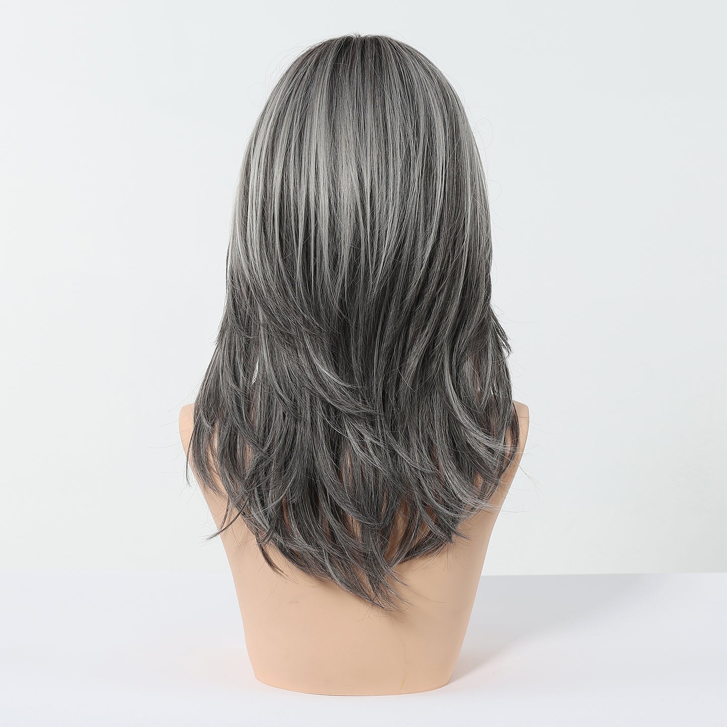LADIES DARK GRAY WIG DARK GRAY
