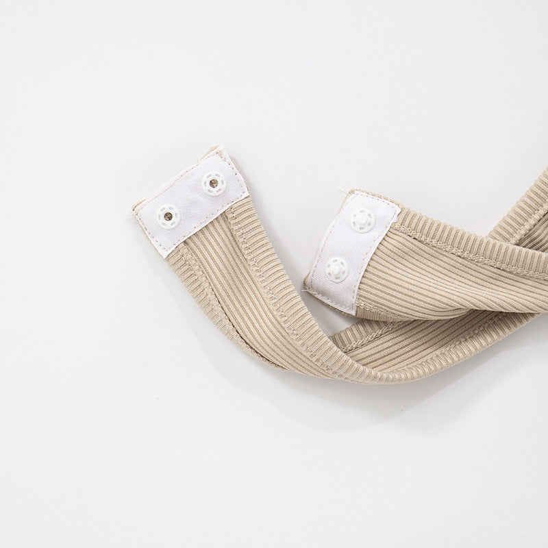 LADIES SLEEVELESS JUMPSUIT / BODYSUIT CAMEL (SIZE S - L)