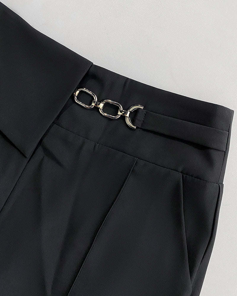 Ladies Women two piece top & pants set Black & white (Size S - XL)