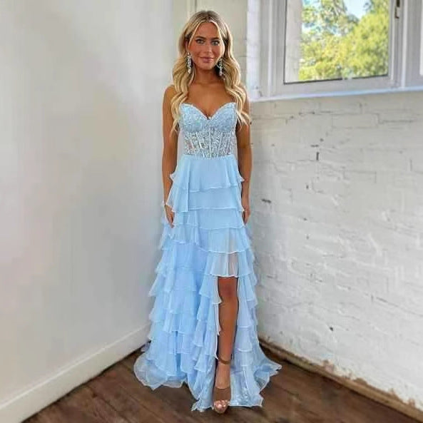 LADIES STRAPLESS PARTY DRESS 18 DIFFERENT COLOURS (SIZE XS - 3XL)