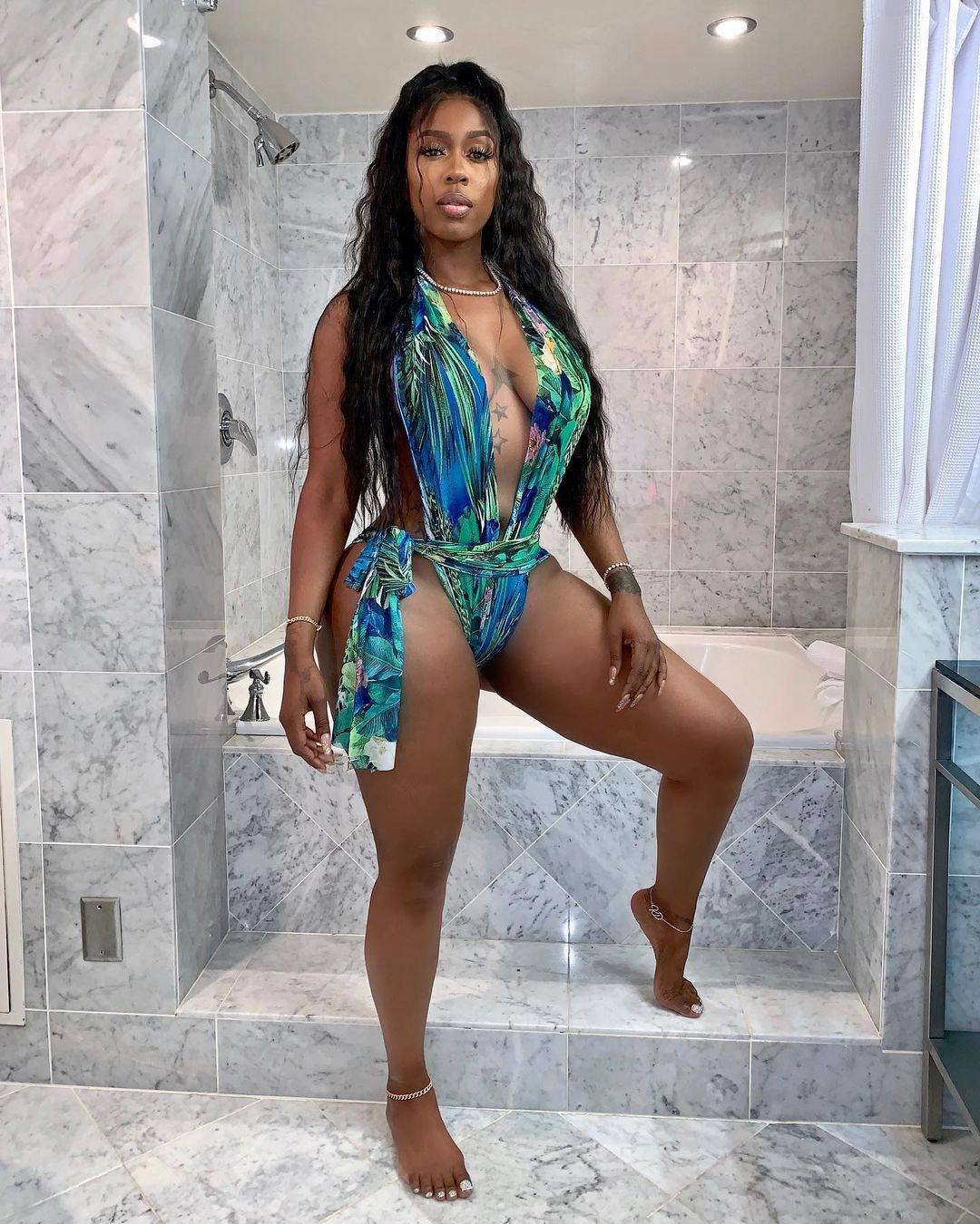 LADIES ONE PIECE SWIMSUIT RED / GREEN / BLUE (SIZE S - 2XL)
