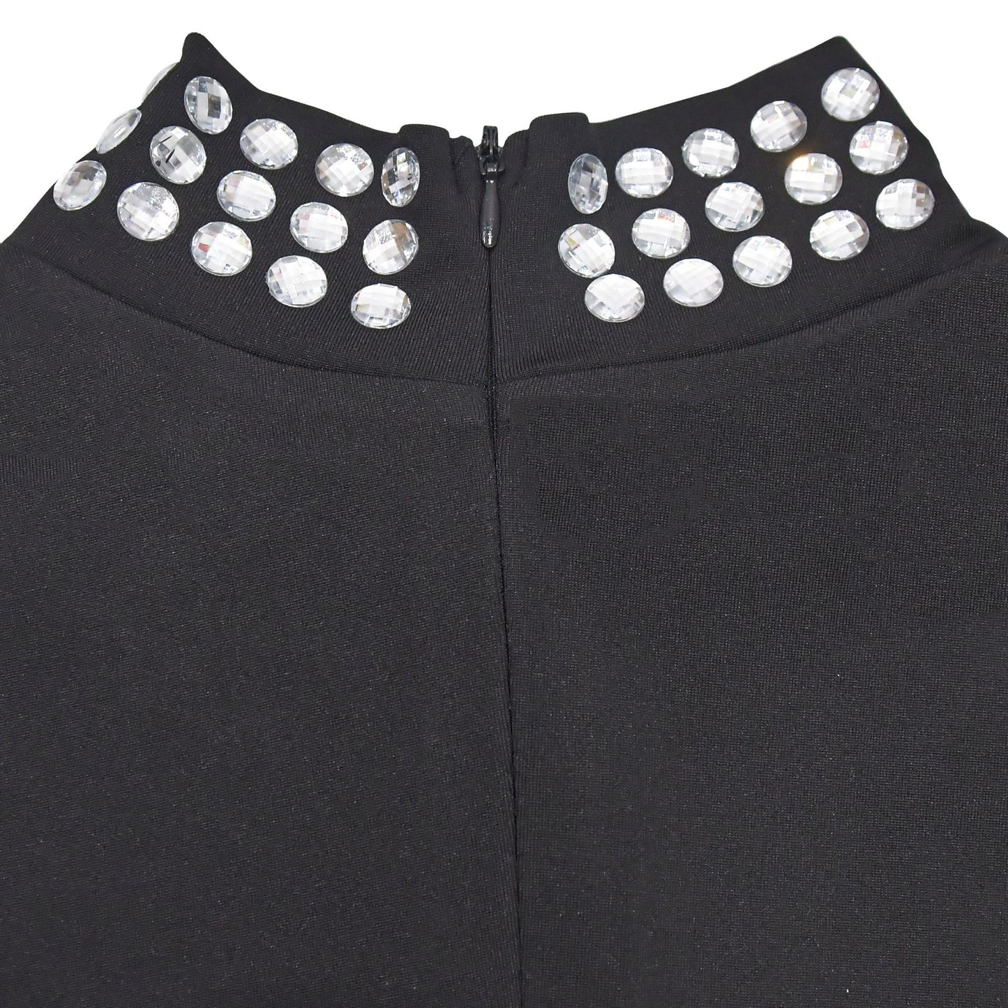 Ladies stylish fashion elegant long sleeve mini dress Black (Size S - 2XL)
