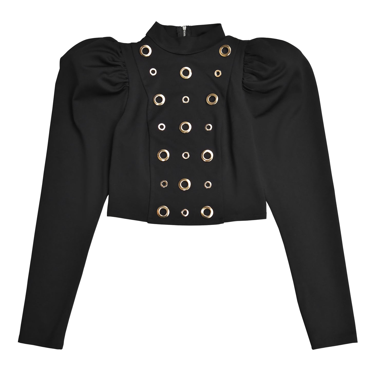 Women stylish fashion sexy two piece long sleeve top and mini skirt set Black / wine red