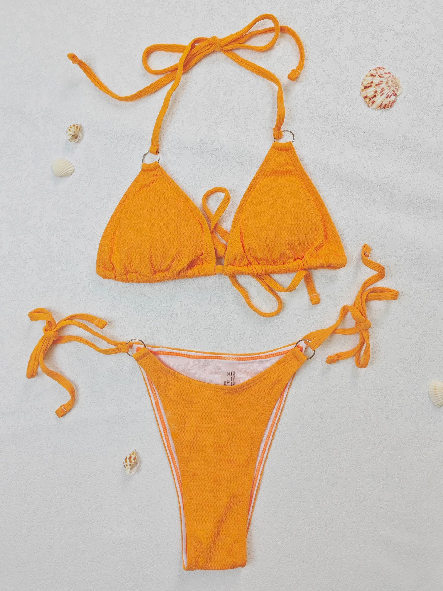 LADIES TWO PIECE BIKINI SWIMSUIT SWIMWEAR     VARIOUS COLOURS     (SIZE  S-L)
