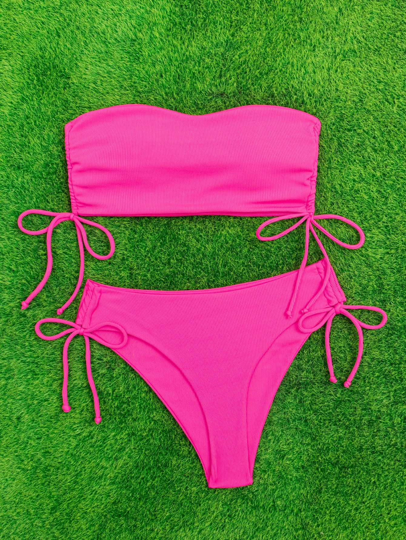 LADIES TWO PIECE BIKINI SWIMSUIT SWIMWEAR     COLOUR AS SHOWN     (SIZE  S-XL)