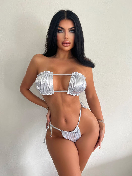 LADIES TWO PIECE BIKINI SWIMWEAR     VARIOUS COLOURS     (SIZE  S-L)