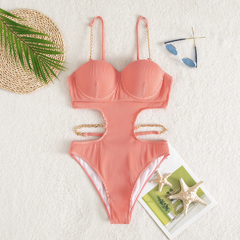 LADIES ONE PIECE SWIMSUIT SWIMWEAR     VARIOUS COLOURS     (SIZE  S-L)