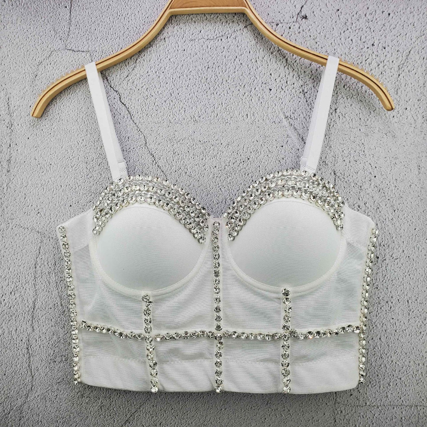 LADIES CROPPED BRA TOP TANK TOP      DIFFERENT COLOURS      (SIZE  34/75  / 36/80  /  38/85  /  40/90)