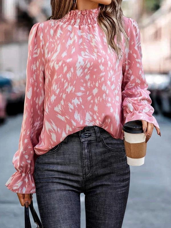 LADIES LONG SLEEVE SHIRT TOP      DIFFERENT COLOURS      (SIZE  S/2XL)