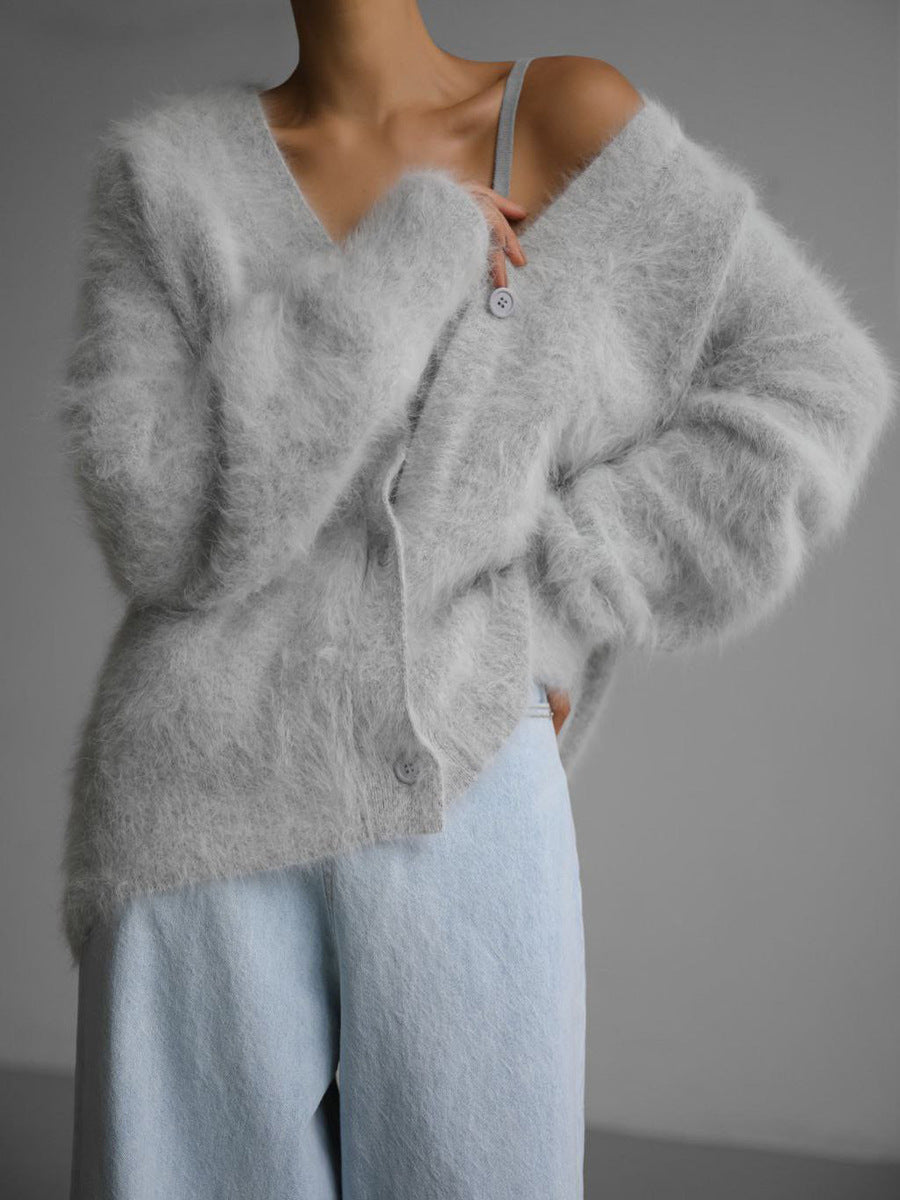 LADIES KNITTER SWEATER      (5 COLOURS)      (SIZE  S-L)