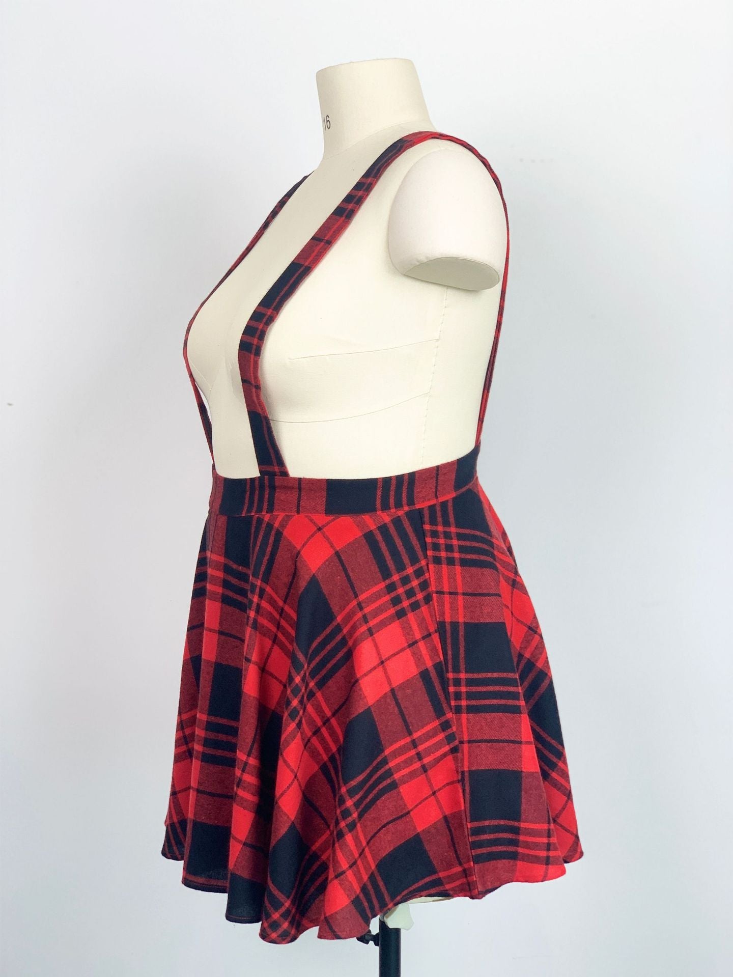 LADIES PLUS SIZE HIGH WAIST SKIRT            (SIZE  XL - 5XL)