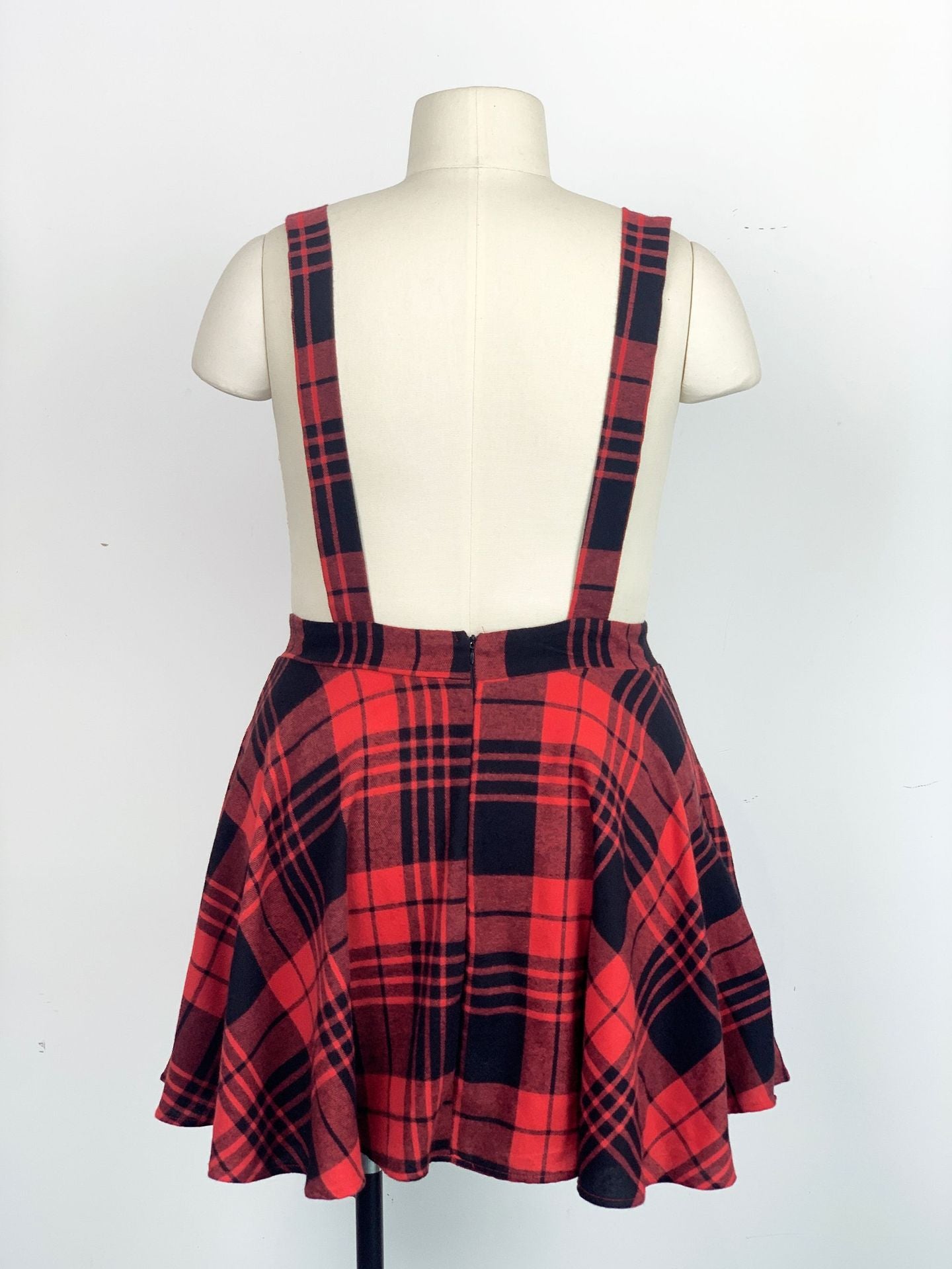 LADIES PLUS SIZE HIGH WAIST SKIRT            (SIZE  XL - 5XL)