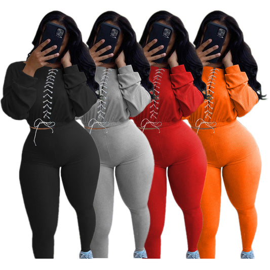 LADIES PLUS SIZE TWO PIECE ACTIVEWEAR TRACKSUIT          BLACK / RED / GRAY / ORANGE            (SIZE  S - 3XL)