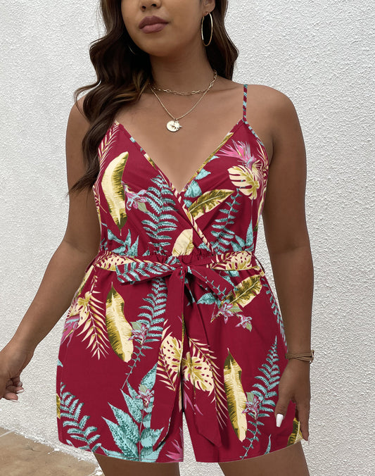 LADIES PLUS SIZE JUMPSUIT PLAYSUIT / ROMPER             (SIZE  L - 4XL)