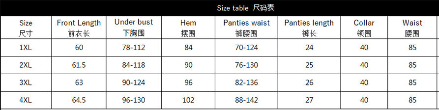 LADIES PLUS SIZE INTIMATE BACKLESS LINGERIE            BLACK            (SIZE  XL - 4XL)