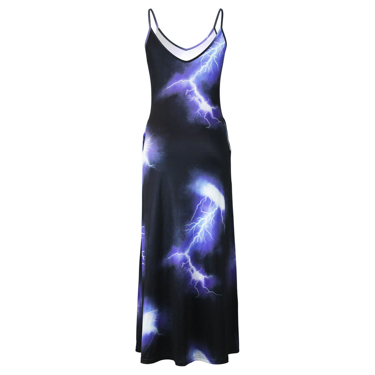 LADIES LONG SUMMER DRESS            12 DIFFERENT COLOURS                (SIZE  S - 2XL)