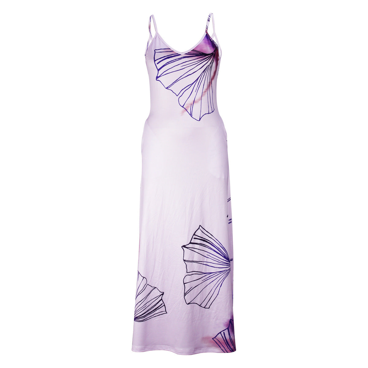 LADIES LONG SUMMER DRESS            12 DIFFERENT COLOURS                (SIZE  S - 2XL)