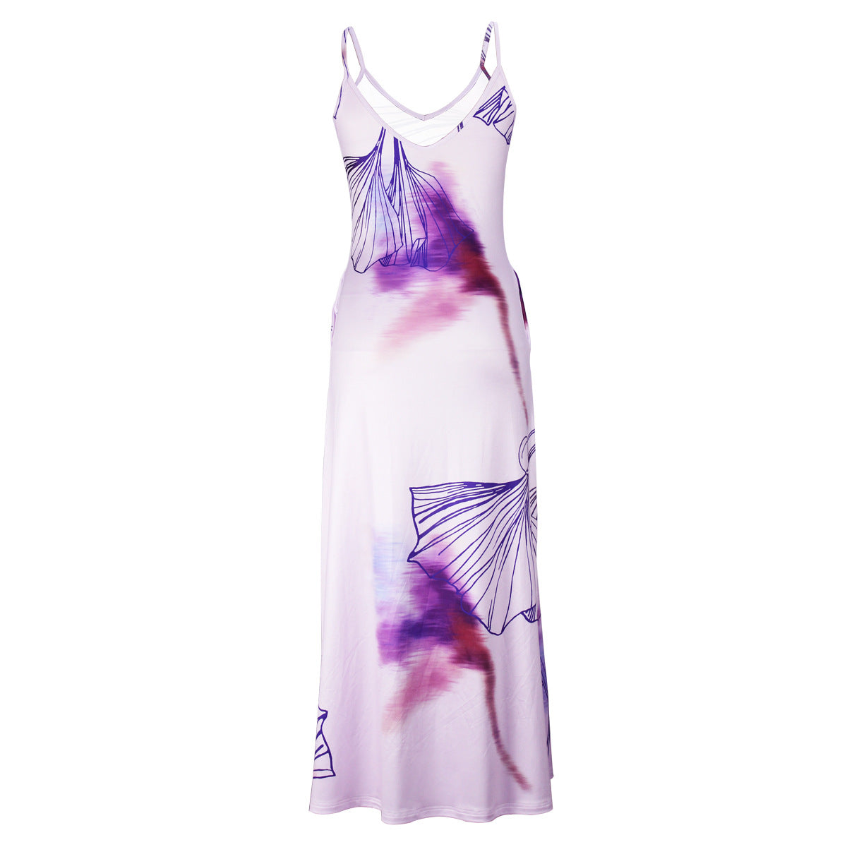 LADIES LONG SUMMER DRESS            12 DIFFERENT COLOURS                (SIZE  S - 2XL)
