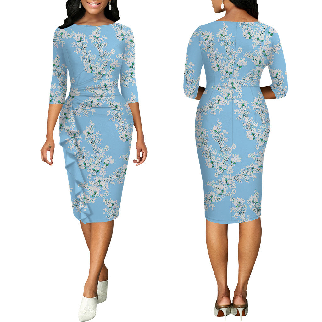 LADIES FLORAL & PRINTED DRESS            24 DIFFERENT COLOURS / VARIETIES              (SIZE  S - 2XL)